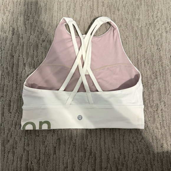 lululemon athletica White and Pink Bra - Picture 2 of 2